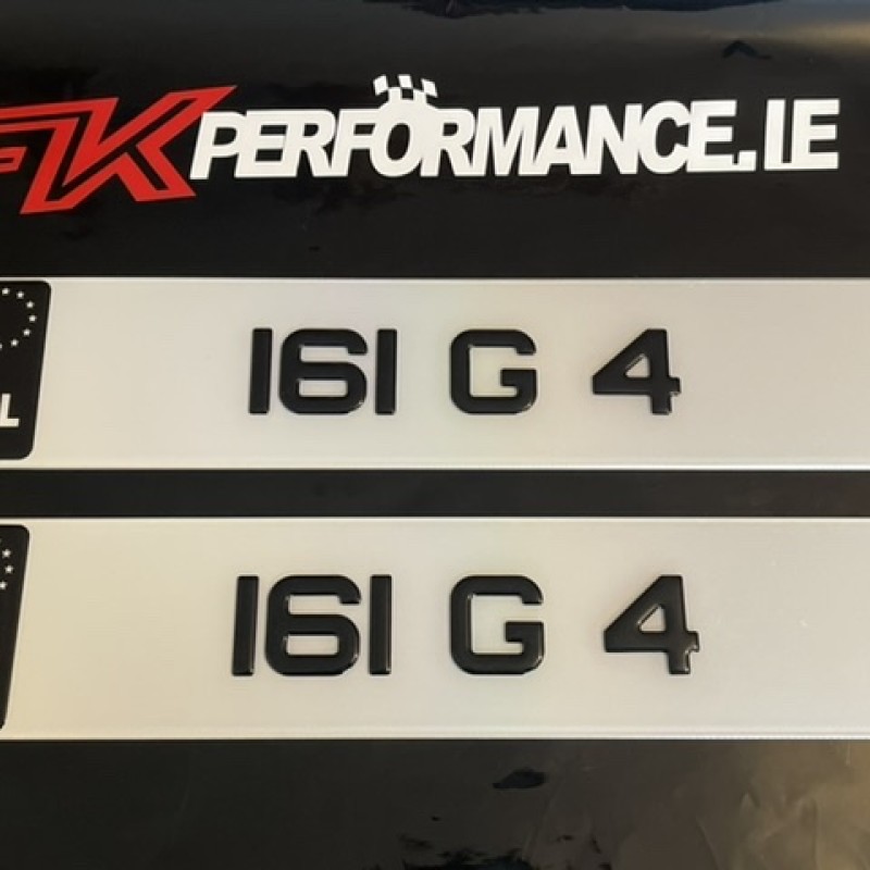 FKGEL099 black edition gel Plates, 1 pair FKGEL099 black edition gel Plates, 1 pair