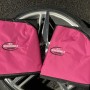 Fk Action sport style pink top  / black front seat covers universal 2 piece set . only @ fk