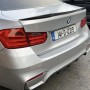 2012 - 2018  Bmw F30 4dr m4 style carbon fibre boot lip spoiler 