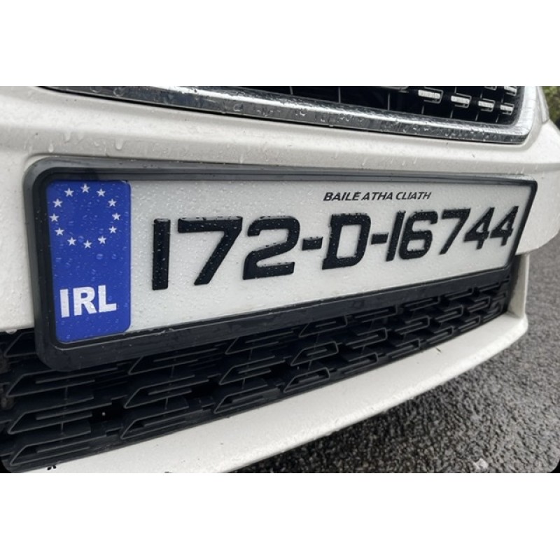 FKGEL123 gel number plates & black surrounds Combo 1 pair FKGEL123 gel number plates & black surrounds Combo 1 pair