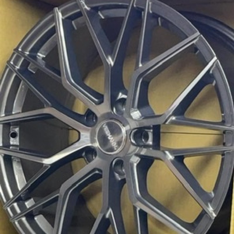 19” veemann grey 5x120 8.5 & 9.5 rear alloys only x 4    19” veemann grey 5x120 8.5 & 9.5 rear alloys only x 4