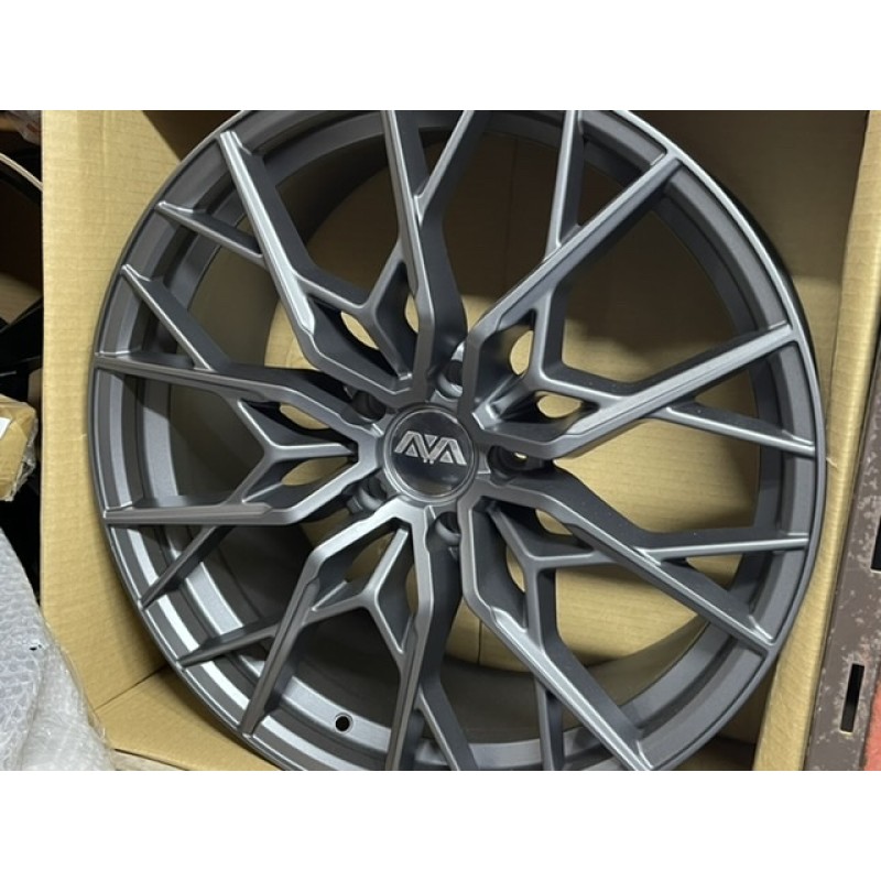   19” Ava grey 5x120 8.5 & 9.5 rear alloys only x 4 
