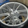   18” veemann Vfs25 silver 5x112 8.0” alloys only x 4 