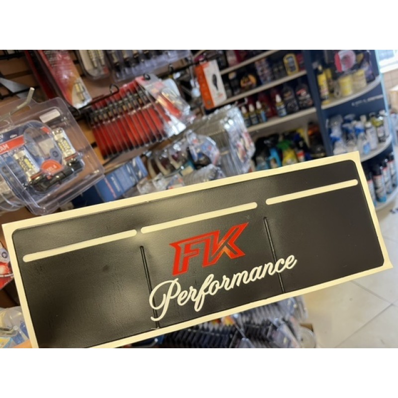 Fktd111 red / white fk performance Tax Disc Holder. 