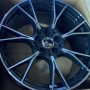   19” Bmw 3 4 5 series 5x120 black / polished 8.5 front 9.5 rear alloys only x 4 