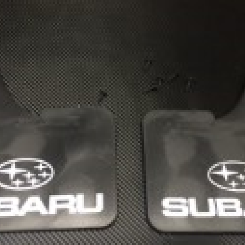 Subaru Mudflaps 1 pair  Subaru Mudflaps 1 pair