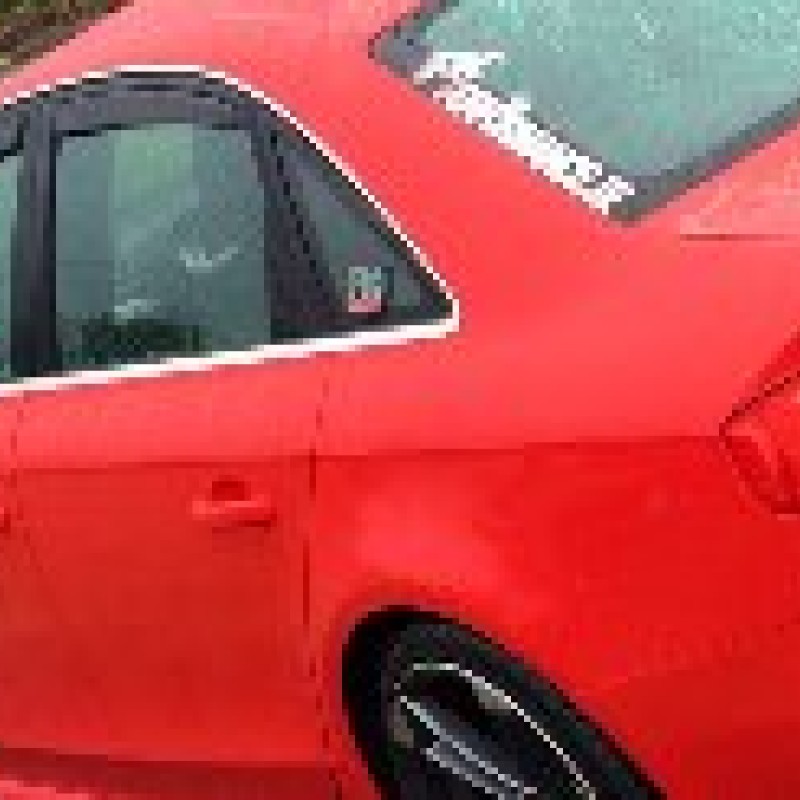 2008-2015 Audi A4 b8  4 door saloon 4 Piece Wind Deflectors 2008-2015 Audi A4 b8  4 door saloon 4 Piece Wind Deflectors