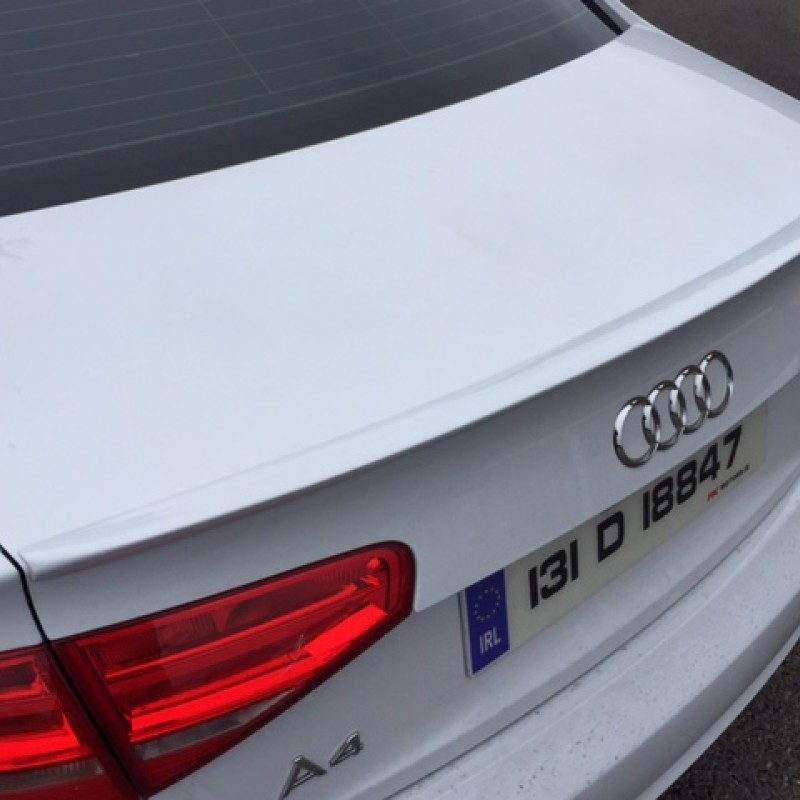 Audi a4 b9 2012 + Sline Boot Spoiler 