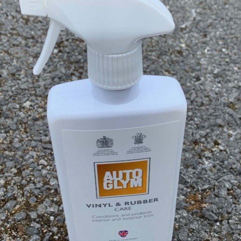 Autoglym interior vinyl & rubber care 500ml dash spray bottle x1  Autoglym interior vinyl & rubber care 500ml dash spray bottle x1