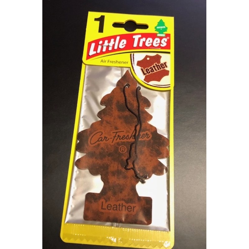 Leather scented Magic Tree air freshener x 1 