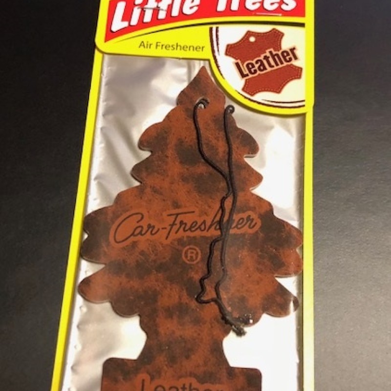 Leather scented Magic Tree air freshener x 1  Leather scented Magic Tree air freshener x 1