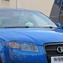 Angry car teddy blue x 1