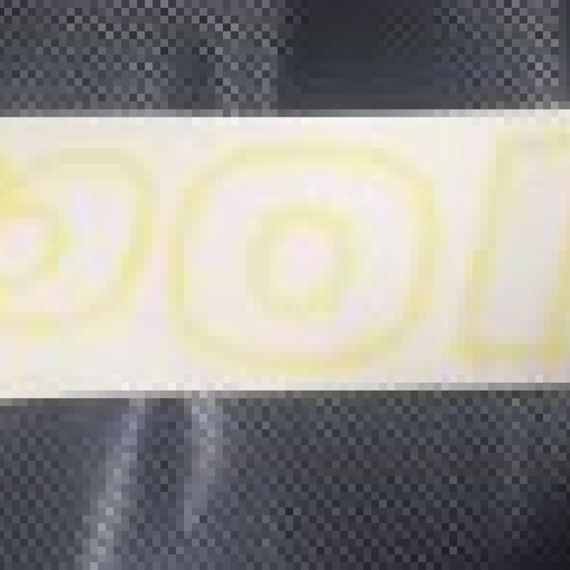 Apollo large windscreen sticker (yellow) x1 Apollo large windscreen sticker (yellow) x1