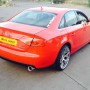 Audi a4 b8 se model rear twin exit bumper lip