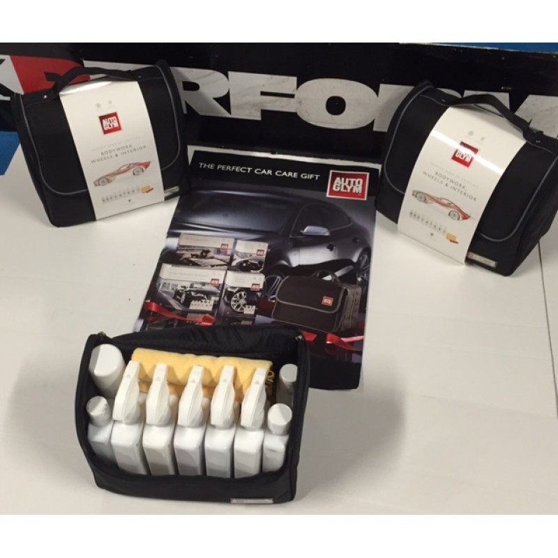 Autoglym premium full valet case set 2025 