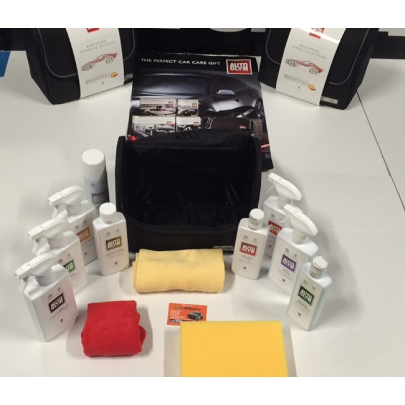 Autoglym premium full valet case set 2025 