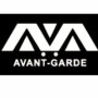 AVA logo windscreen sticker white x1 