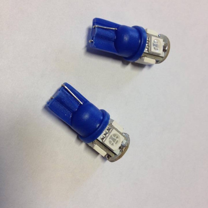 LED Xenon blue parking bulbs1 pair 501 W5W LED Xenon blue parking bulbs1 pair 501 W5W
