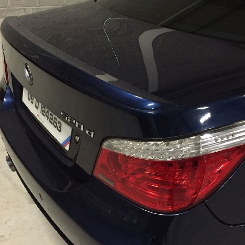 BMW E60 5 series 2004-2010 boot lip oem msport / m5 style spoiler  BMW E60 5 series 2004-2010 boot lip oem msport / m5 style spoiler