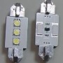  Canbus LED Xenon White Numberplate bulbs bmw audi vw no error 1 pair 36mm