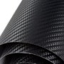 carbon fibre black wrap sticker 2 x A4 Size high quality