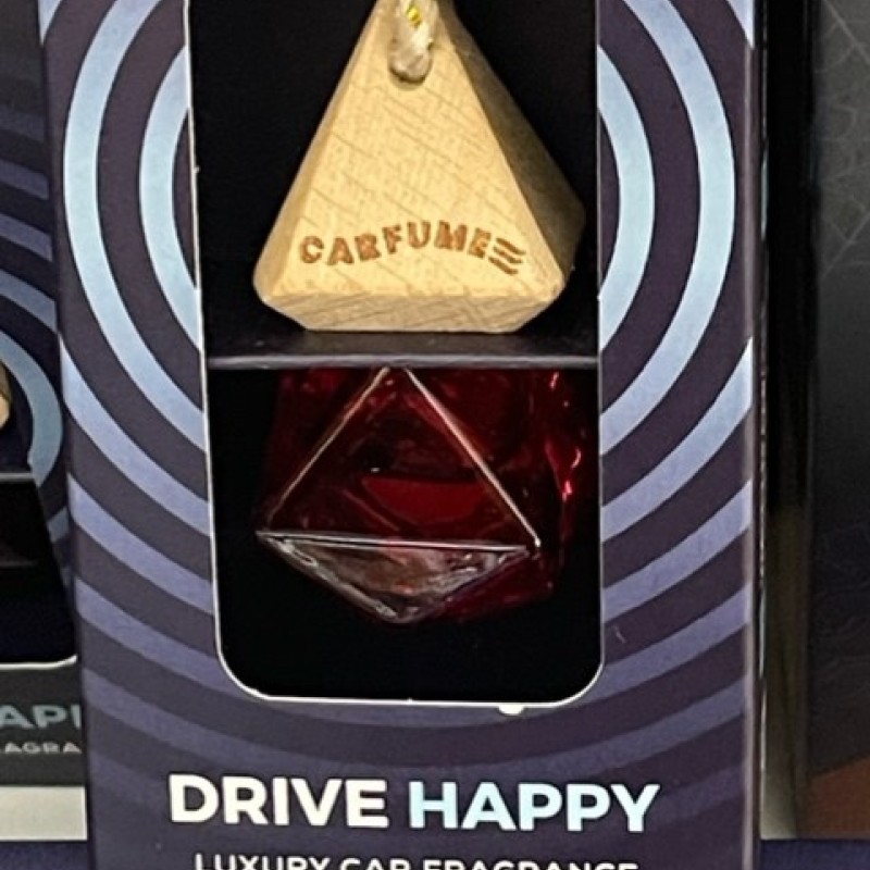 Carfume luxury hanging car air freshener Black Opium