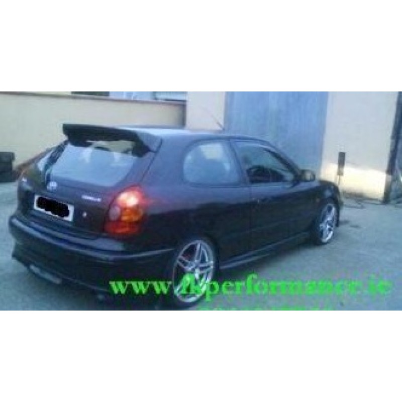 toyota corolla e11 hatchback 98-00 tte roof spoiler toyota corolla e11 hatchback 98-00 tte roof spoiler