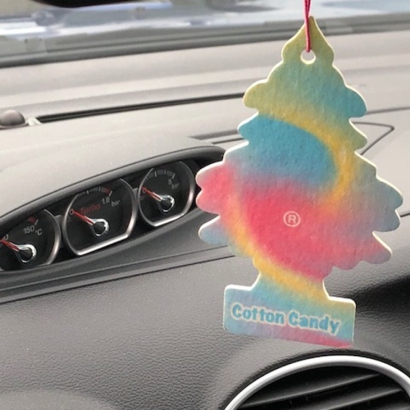 Cotton Candy scented magic tree air freshener x1.  Cotton Candy scented magic tree air freshener x1.