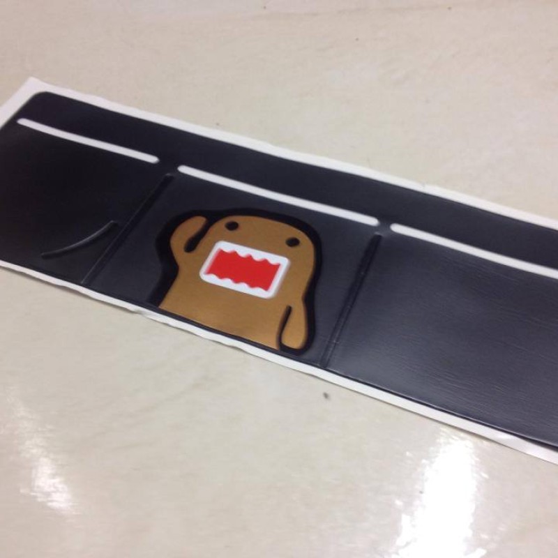 Domo brown Tax Disc Holder Black x 1 Domo brown Tax Disc Holder Black x 1