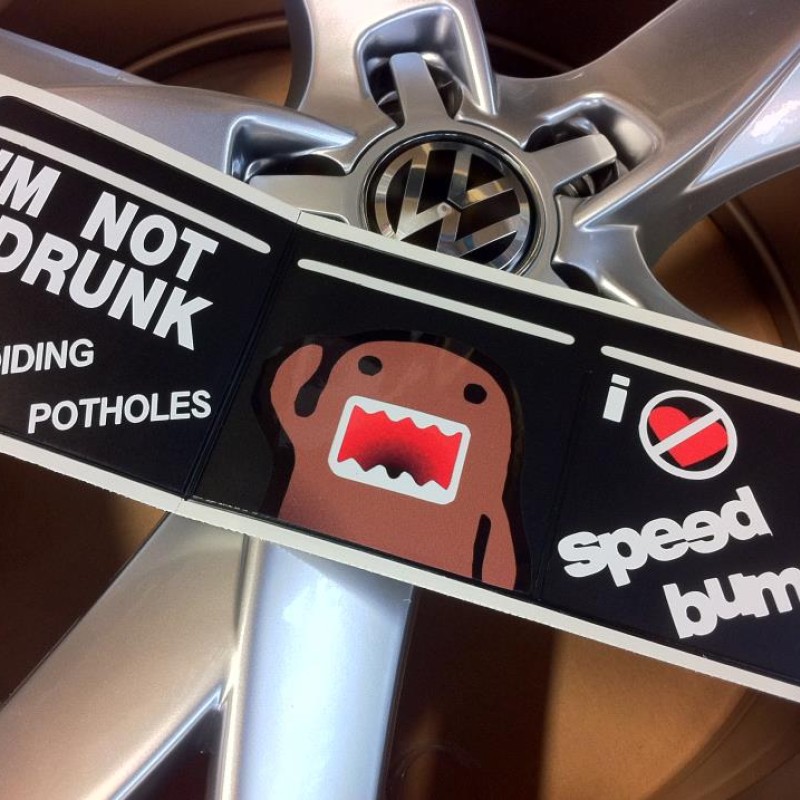 fktd03 domo coloured jdm Tax Disc Holder Black x 1 fktd03 domo coloured jdm Tax Disc Holder Black x 1