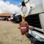 Domo Kun Teddy Bear keyring