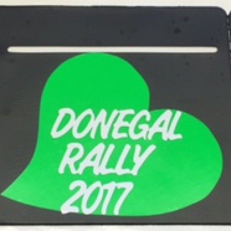 donegal rally green heart Tax Disc Holder Black x 1 donegal rally green heart Tax Disc Holder Black x 1