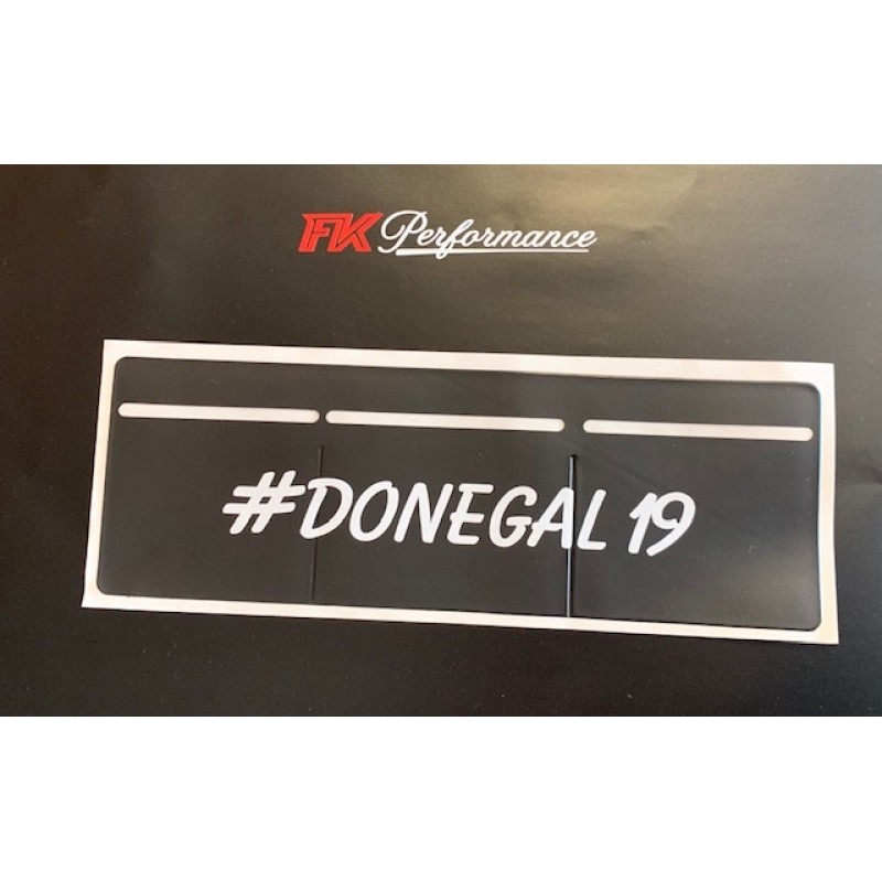 #donegal 19 Tax Disc Holder Black x 1