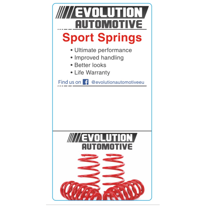 Evolution Automotive 45mm lowering springs toyota corolla e12