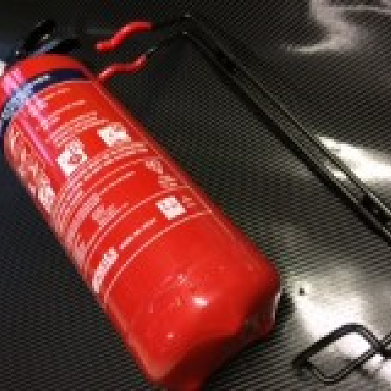 1 x 2kg Fire Extinguisher  1 x 2kg Fire Extinguisher