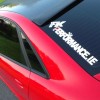 FKPerformance.ie Side windscreen Decal Large [White/Red]