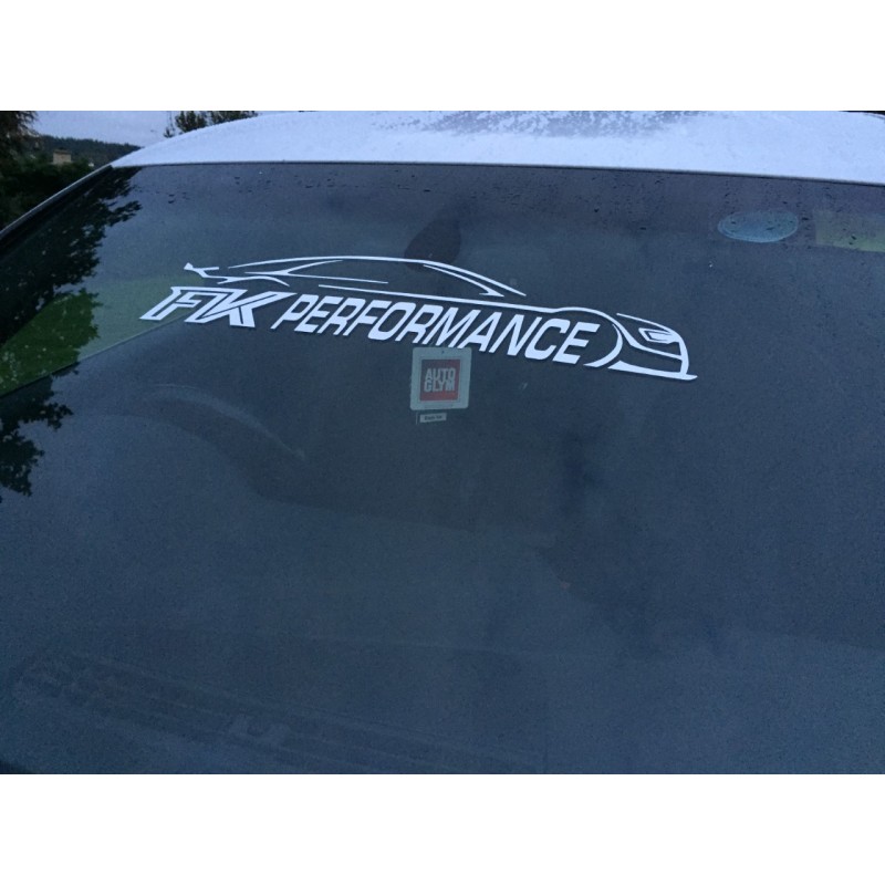 Fk Performance 2025 windscreen decal x1. 