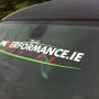FKPerformance.ie Windscreen Decal Large [Black]