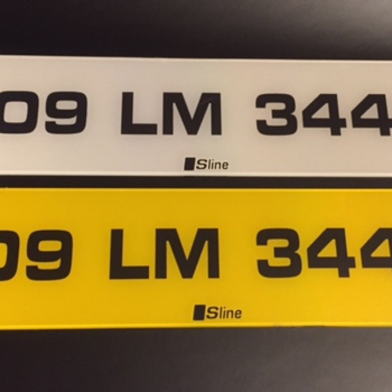Fk0311 number plates, 1 pair.  Fk0311 number plates, 1 pair.