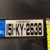 Fk088 Motorbike tail tidy plate x1. 