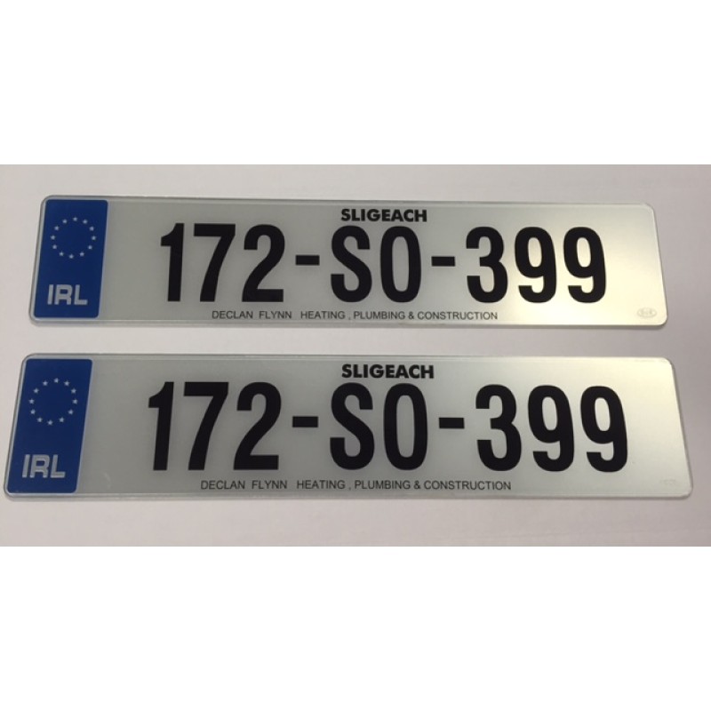 Fk0967 number plates, 1 pair. Fk0967 number plates, 1 pair.