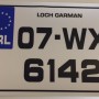 Fk123 number plates, square + oblong.