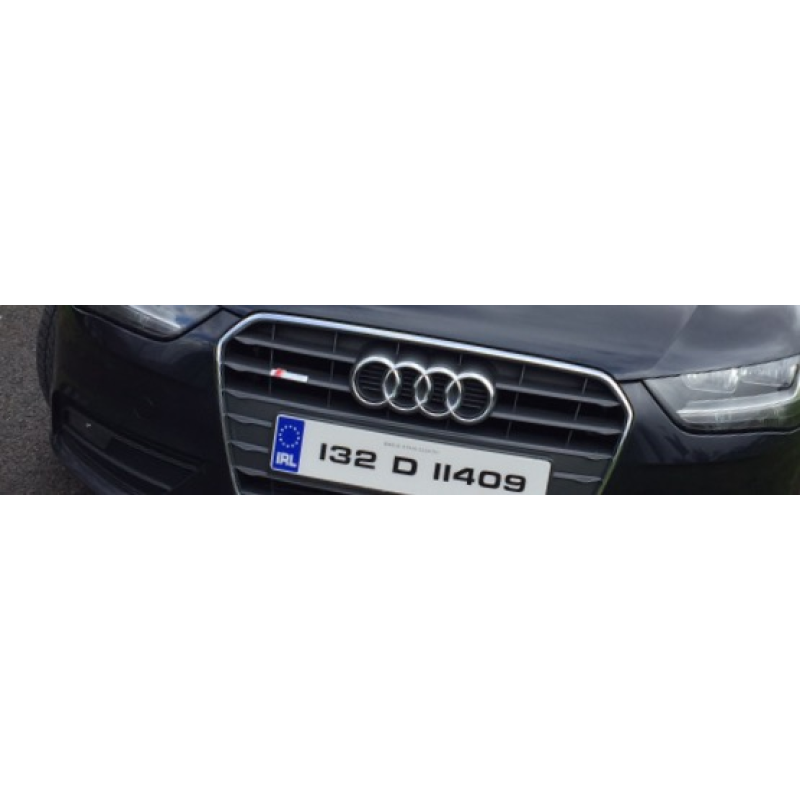 Fk8777 number plates, 1 pair. 