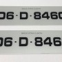 FKP1222 Plates, 1 pair