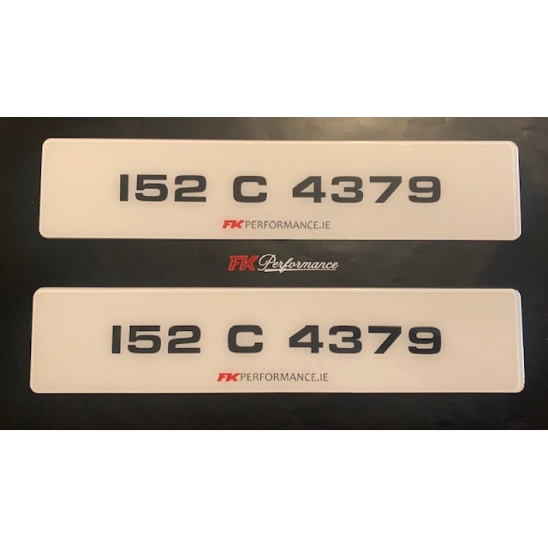 FKP2025 plates, 1 pair. FKP2025 plates, 1 pair.