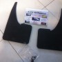 mudflaps black with any logo 1 pair 