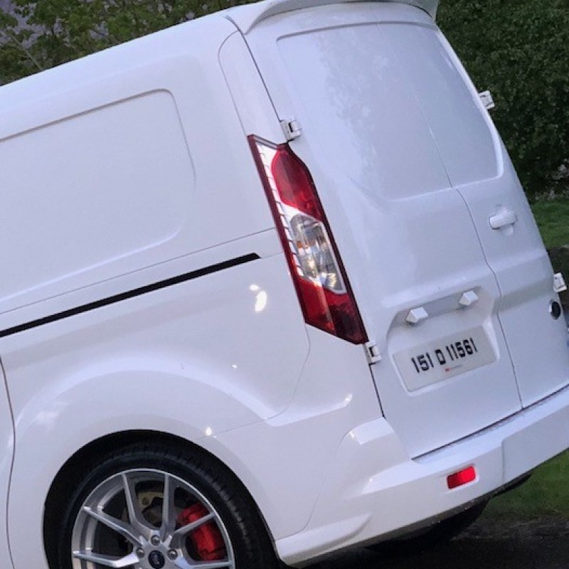 Roof spoiler for 2014+ Ford Transit Custom Roof spoiler for 2014+ Ford Transit Custom