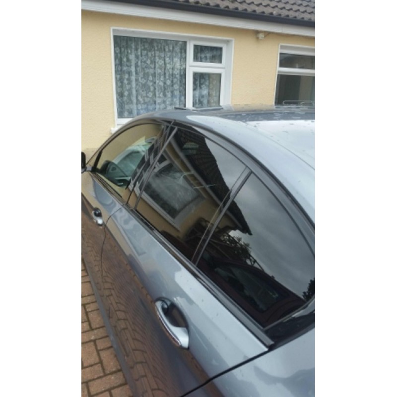 2017+ BMW 5series (g30) 4door 4 piece wind deflectors