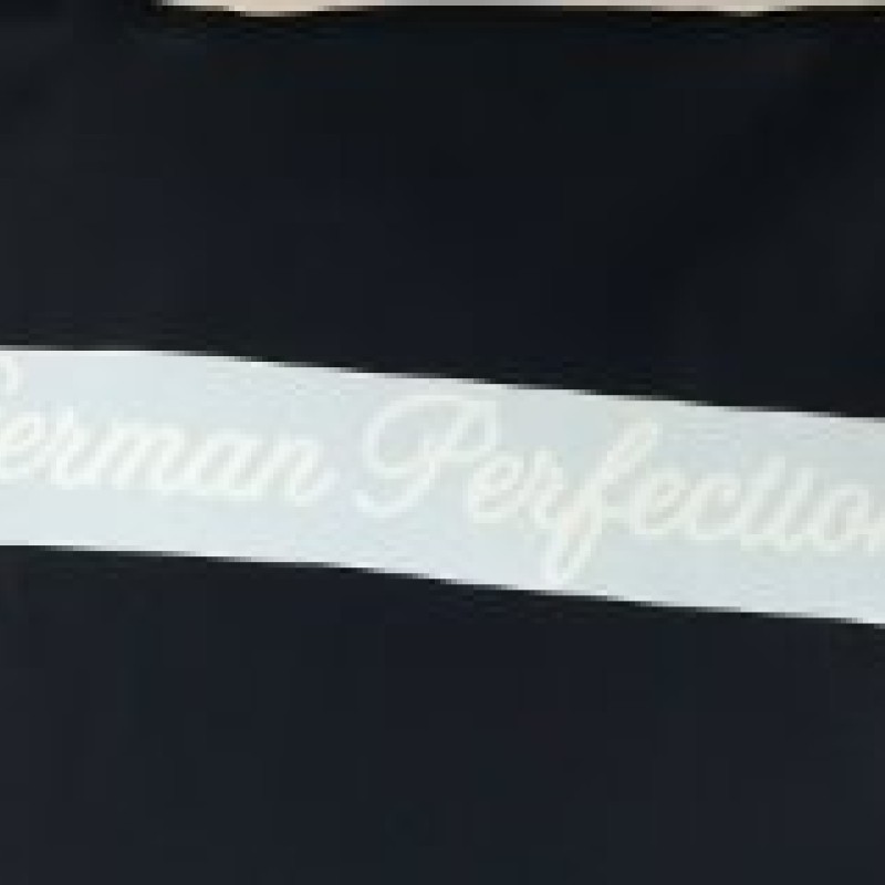 German Perfection windscreen sticker x1 WHITE  German Perfection windscreen sticker x1 WHITE