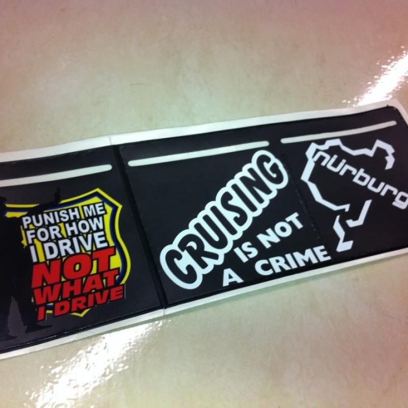 nurburgring german Tax Disc Holder Black x 1 nurburgring german Tax Disc Holder Black x 1